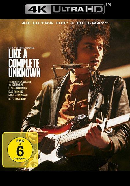 Vorderes Coverbild Like a Complete Unknown UHD + Blu-ray