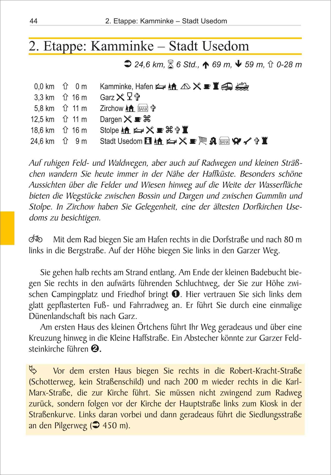 Beispielinhalt (Bild) Jakobsweg Via Baltica von Usedom nach Bremen