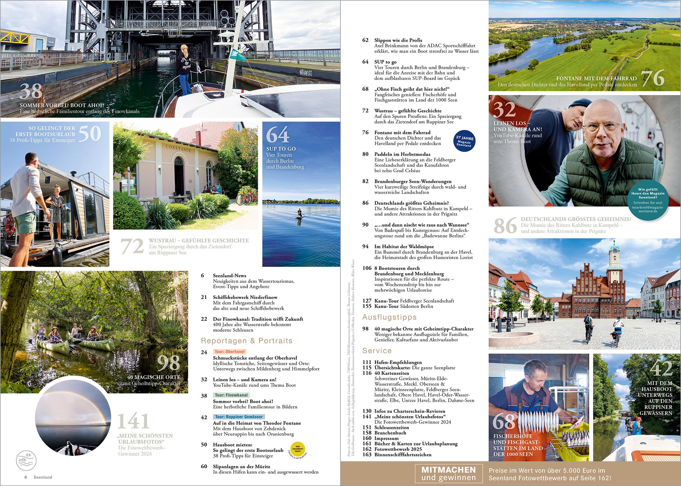 Beispielinhalt (Bild) Seenland 2025