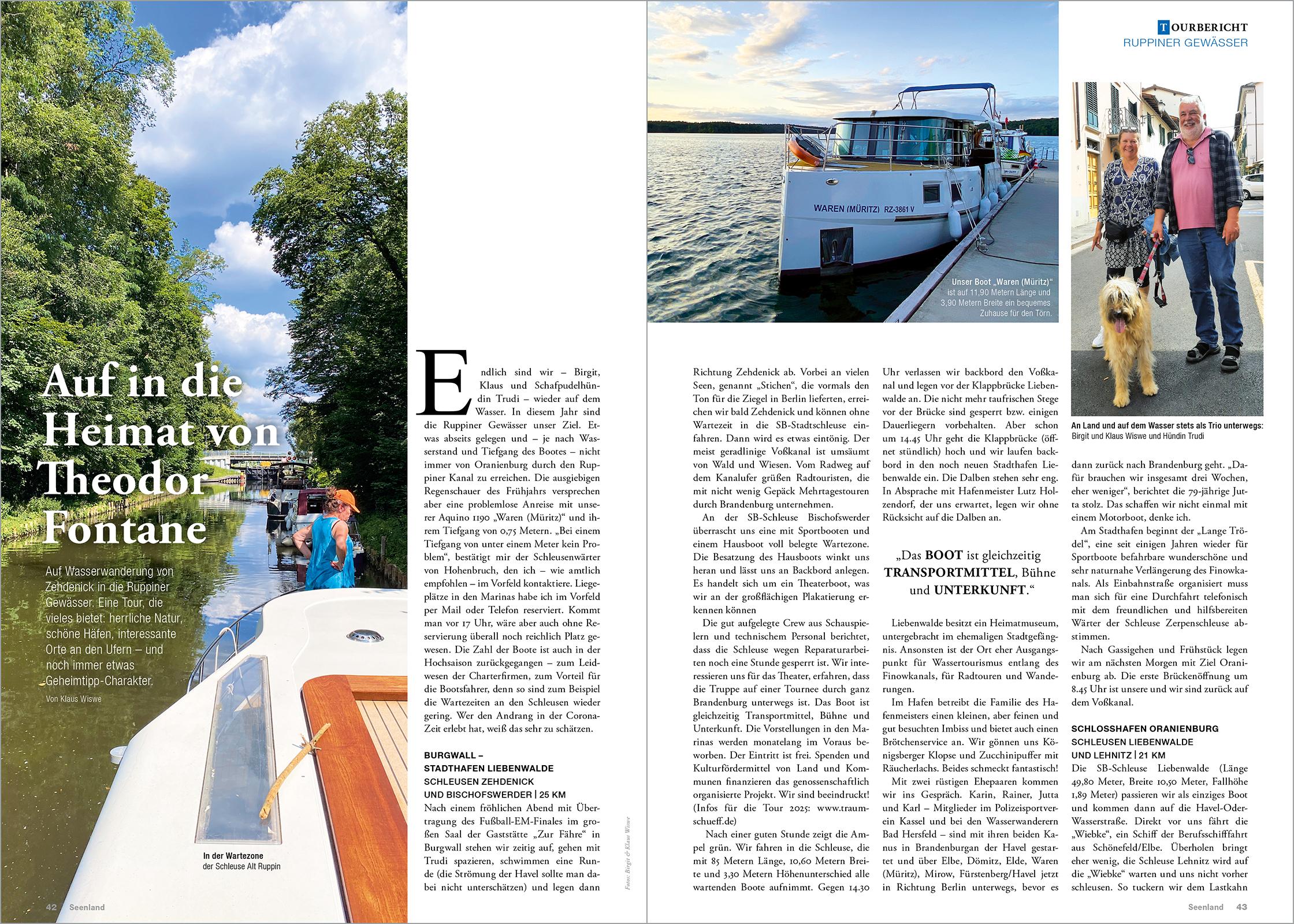 Beispielinhalt (Bild) Seenland 2025