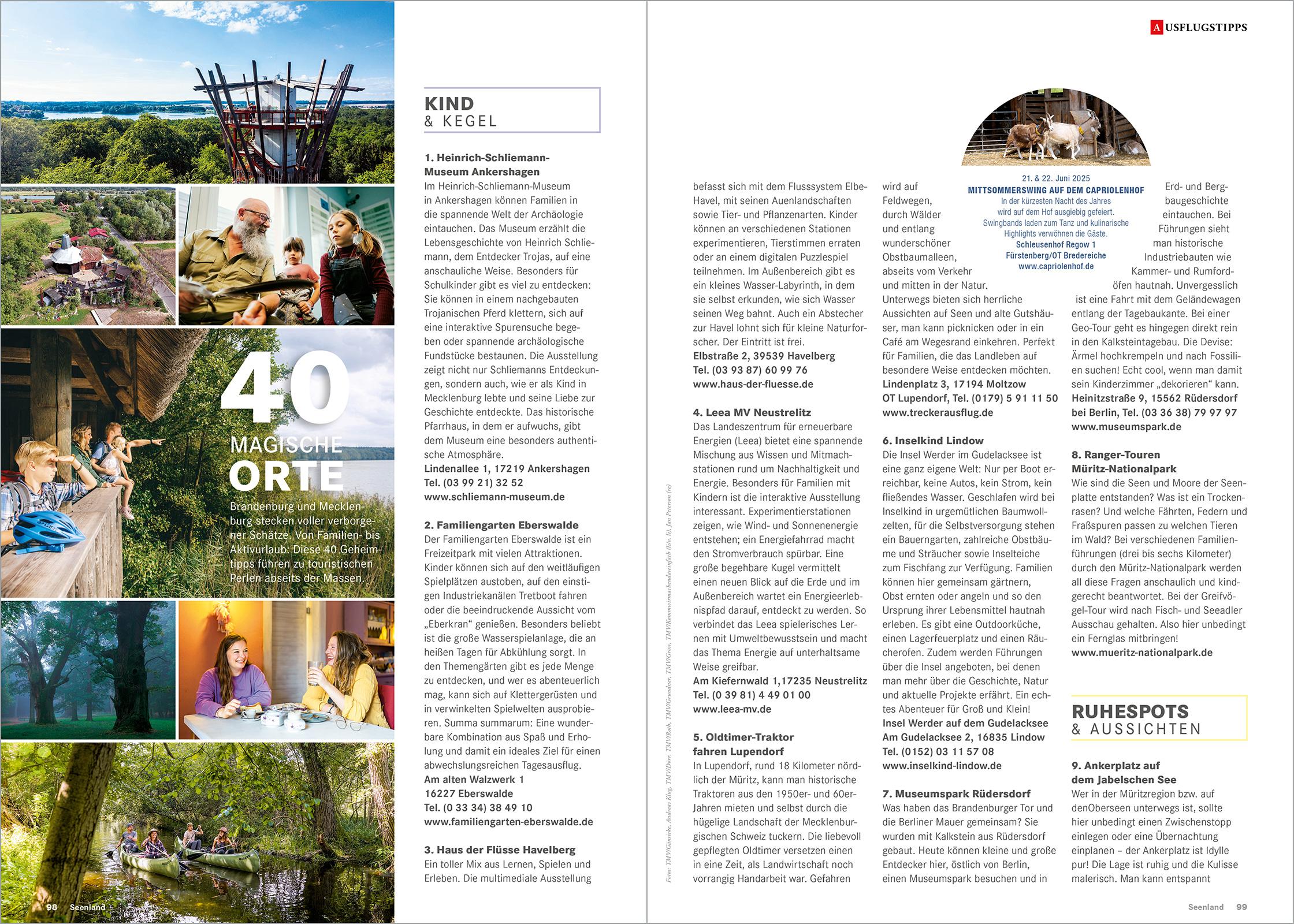 Beispielinhalt (Bild) Seenland 2025