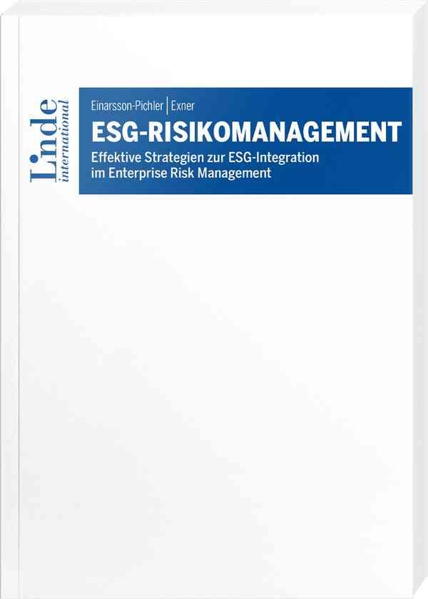 Vorderes Coverbild ESG-Risikomanagement