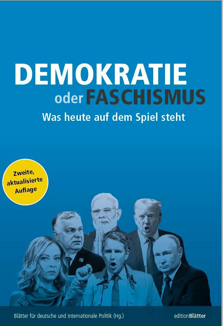 Vorderes Coverbild Demokratie oder Faschismus