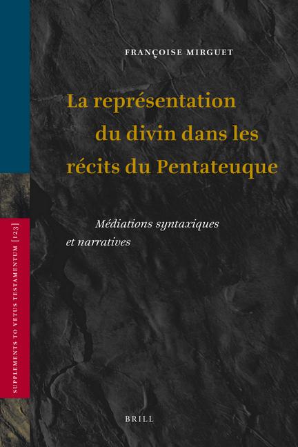 Vorderes Coverbild La Représentation Du Divin Dans Les Récits Du Pentateuque