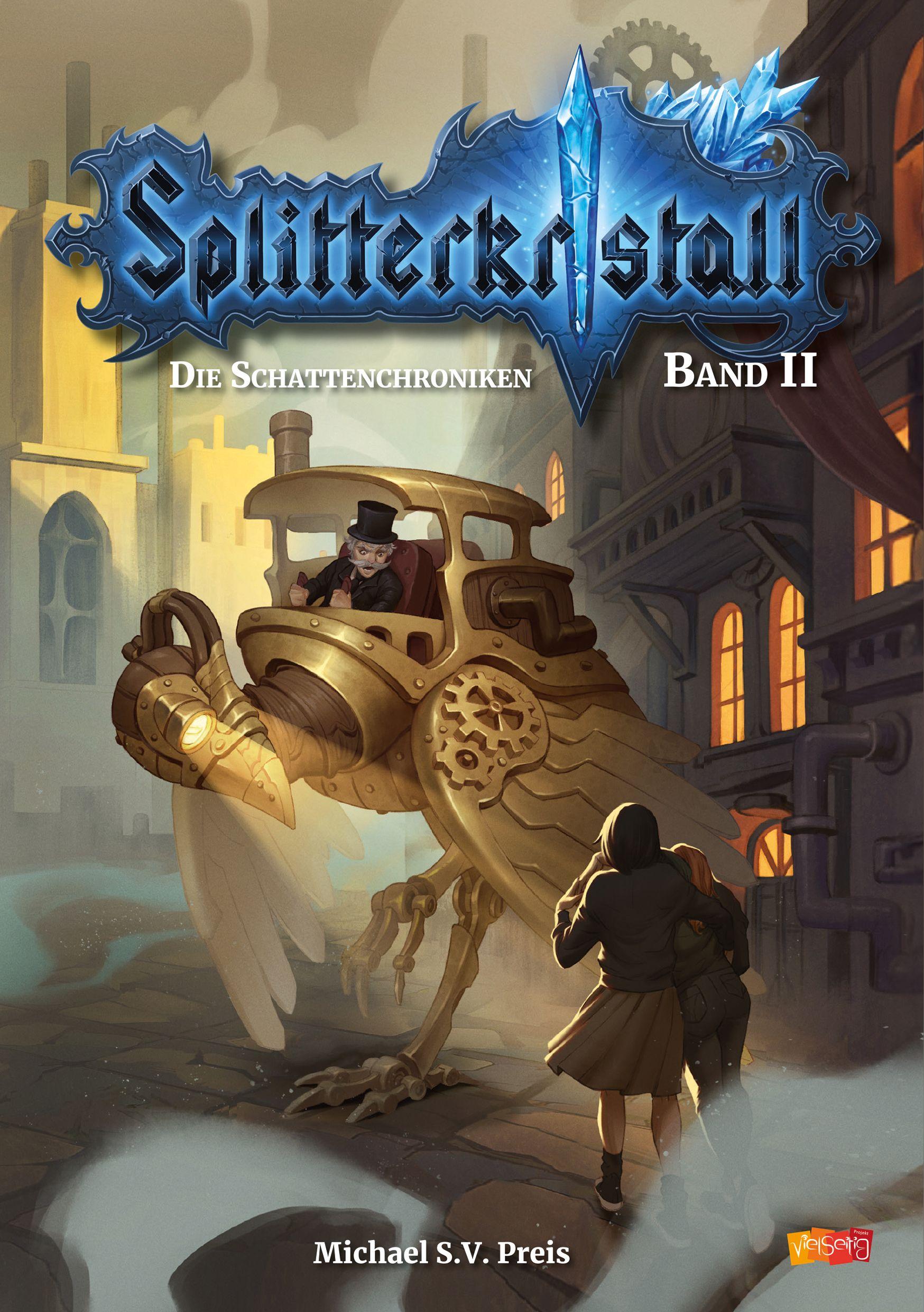Vorderes Coverbild Splitterkristall - Die Schattenchroniken Band 2