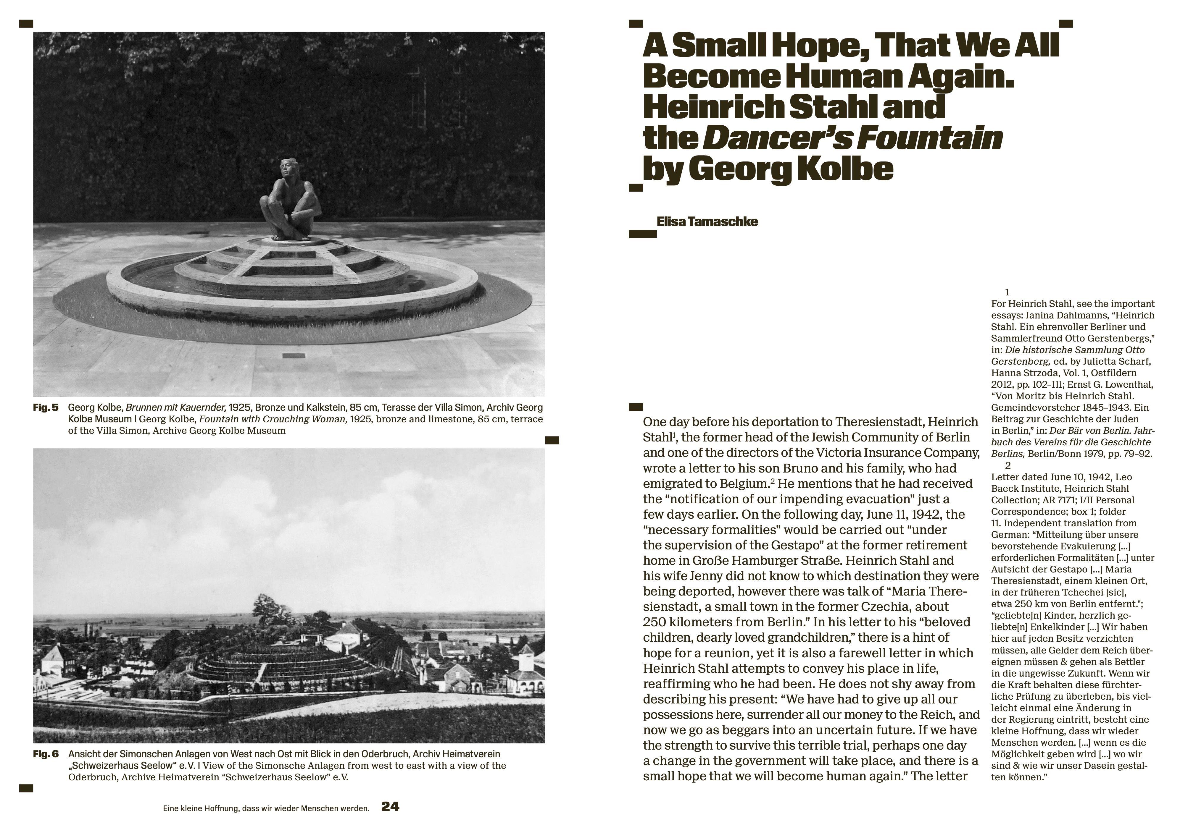 Beispielinhalt (Bild) Der Brunnen / The Fountain