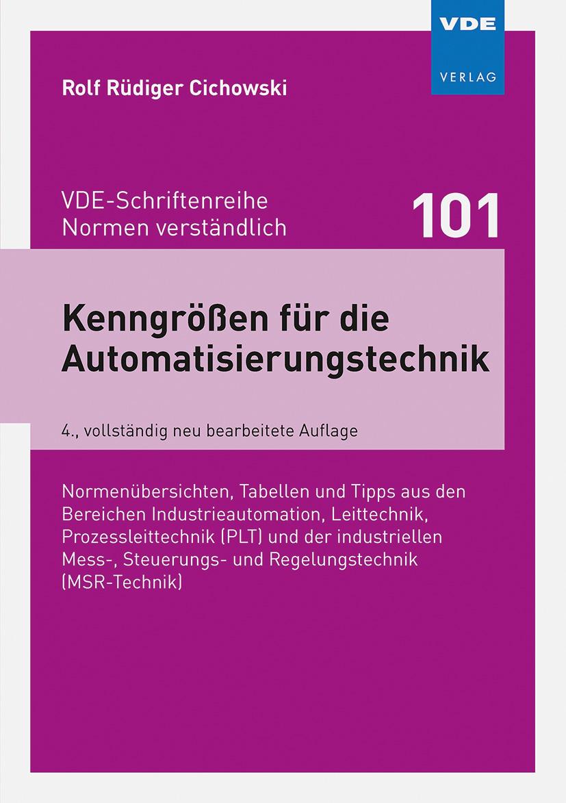 Beispielinhalt (Bild) Kenngrößen für die Automatisierungstechnik