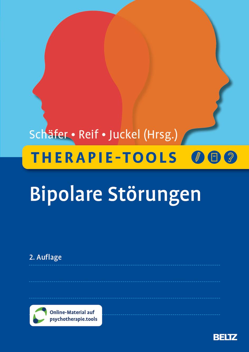 Vorderes Coverbild Therapie-Tools Bipolare Störungen