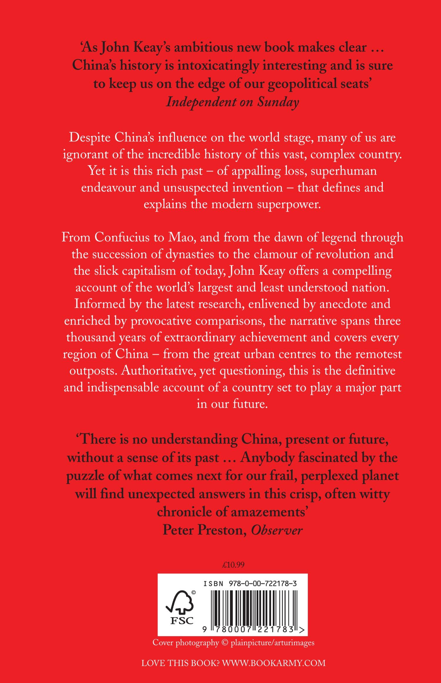 Rückseitencover China