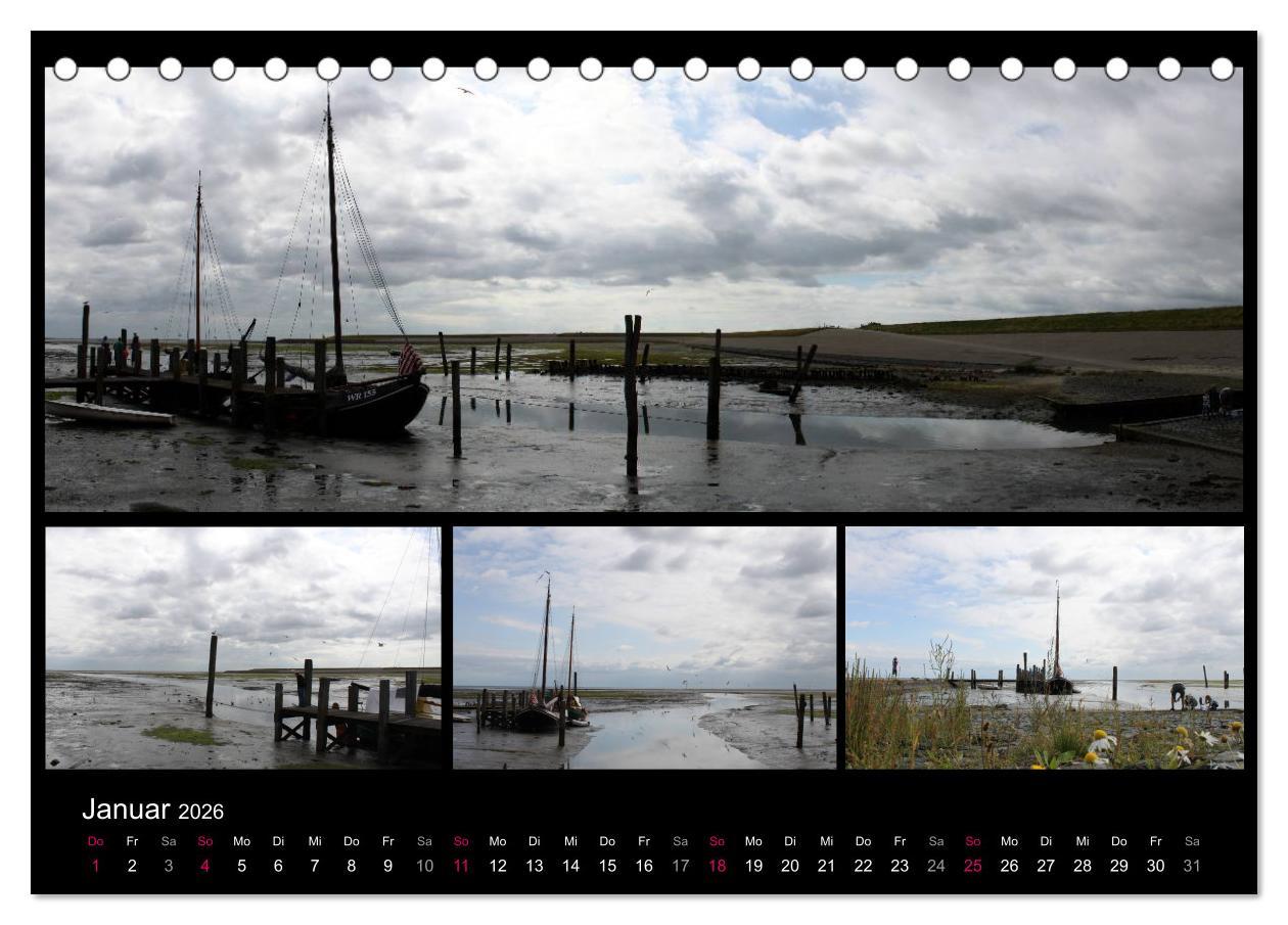 Beispielinhalt (Bild) Texel, eine Perle Hollands (Tischkalender 2026 DIN A5 quer), CALVENDO Monatskalender