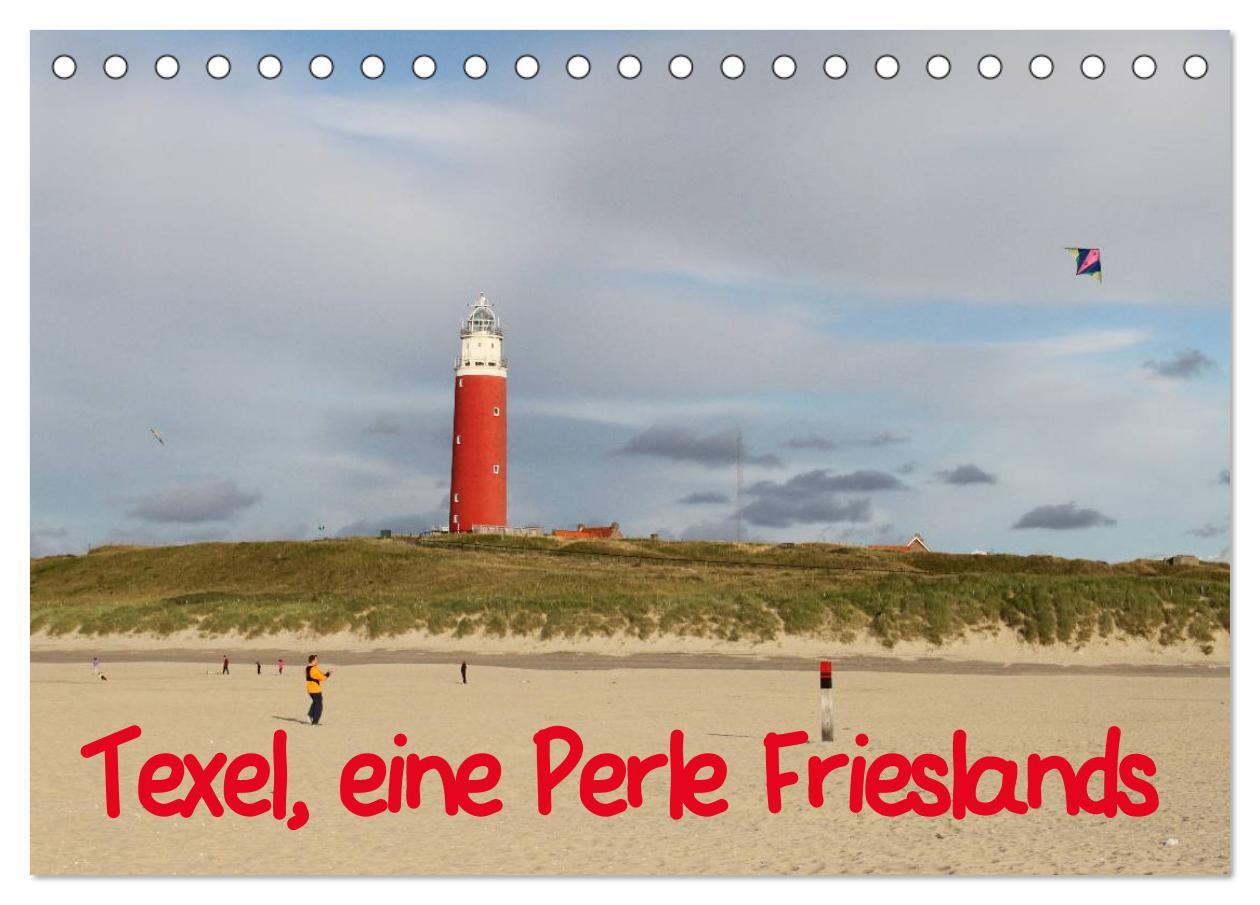 Vorderes Coverbild Texel, eine Perle Hollands (Tischkalender 2026 DIN A5 quer), CALVENDO Monatskalender
