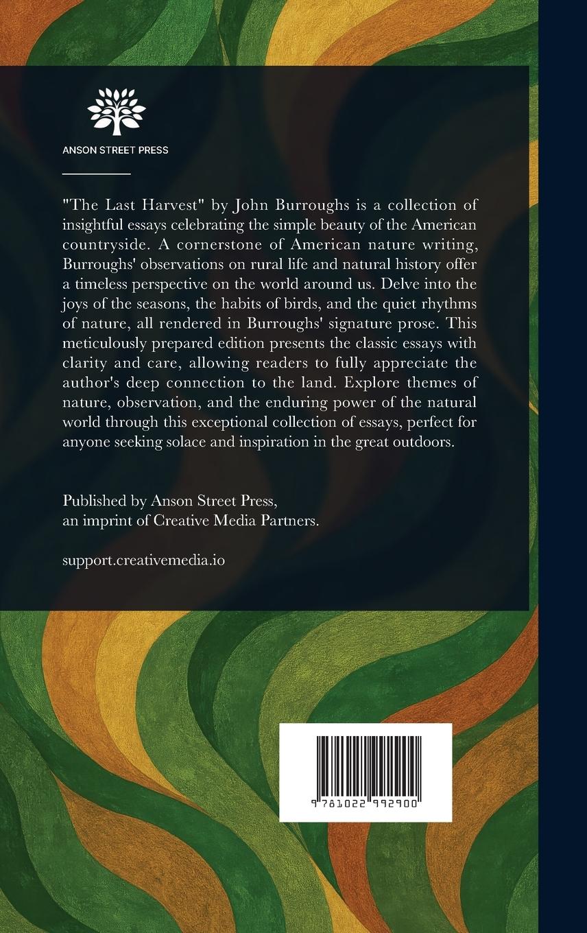 Rückseitencover The Last Harvest