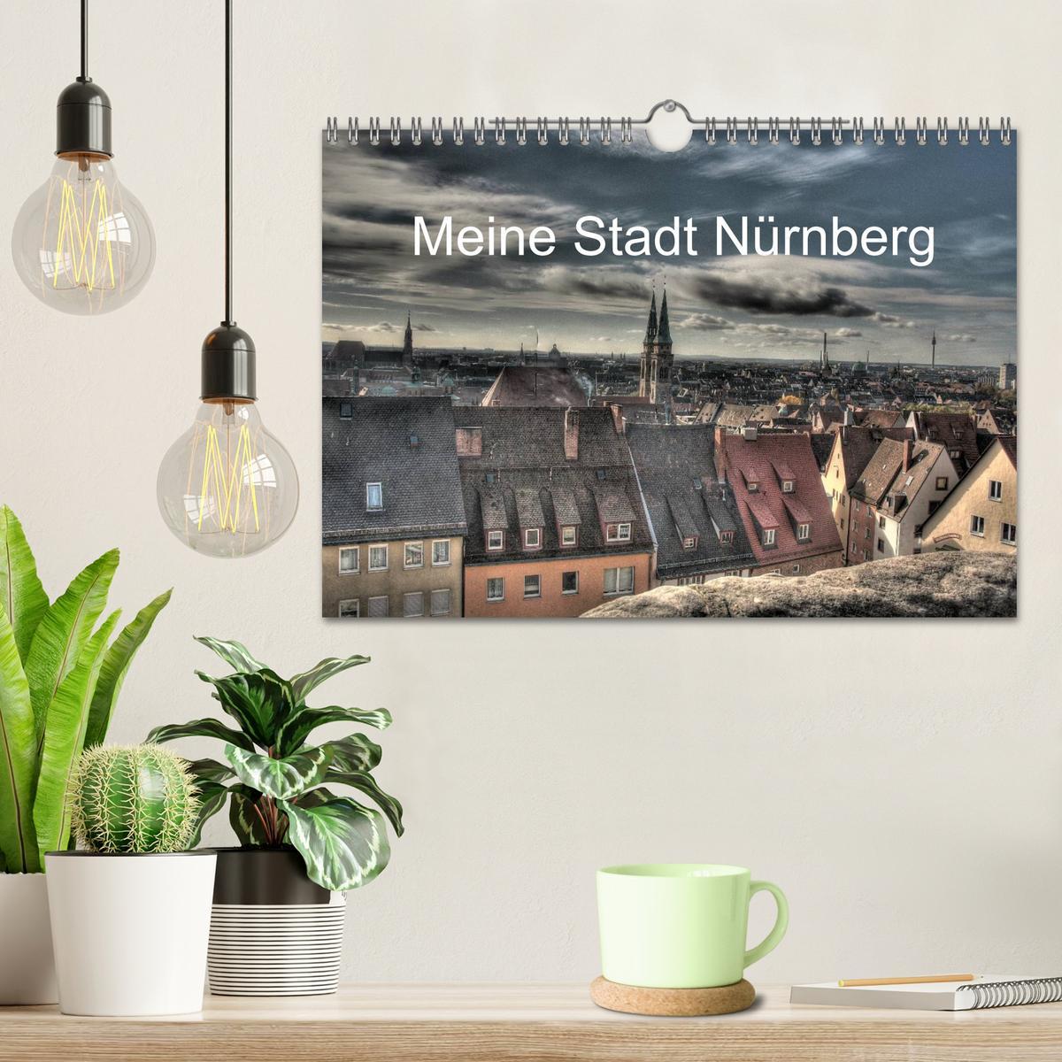 Beispielinhalt (Bild) Meine Stadt Nürnberg 2026 (Wandkalender 2026 DIN A4 quer), CALVENDO Monatskalender