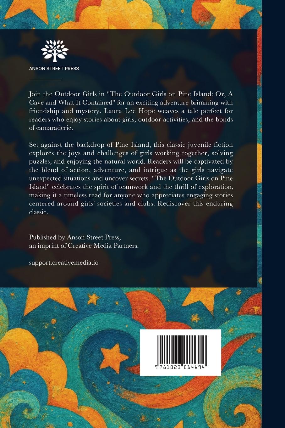 Rückseitencover The Outdoor Girls on Pine Island