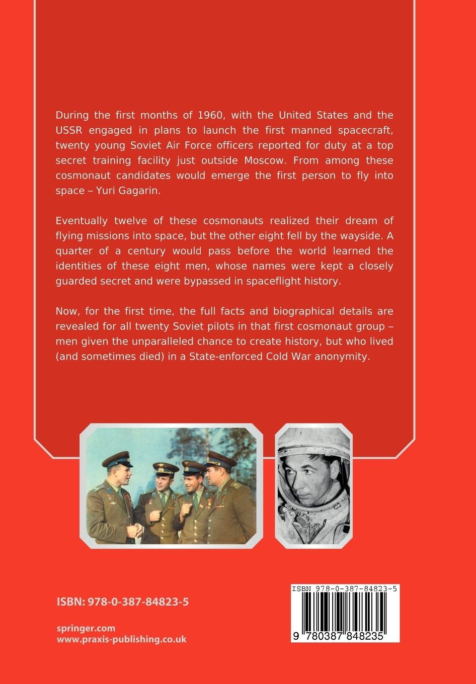 Rückseitencover The First Soviet Cosmonaut Team