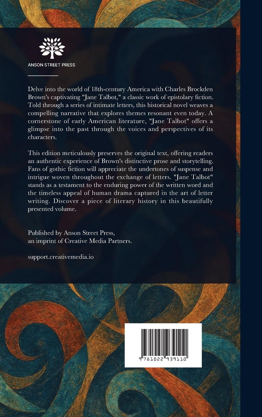 Rückseitencover Jane Talbot