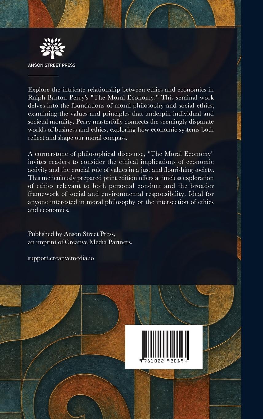 Rückseitencover The Moral Economy