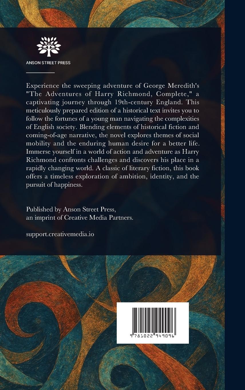 Rückseitencover The Adventures of Harry Richmond
