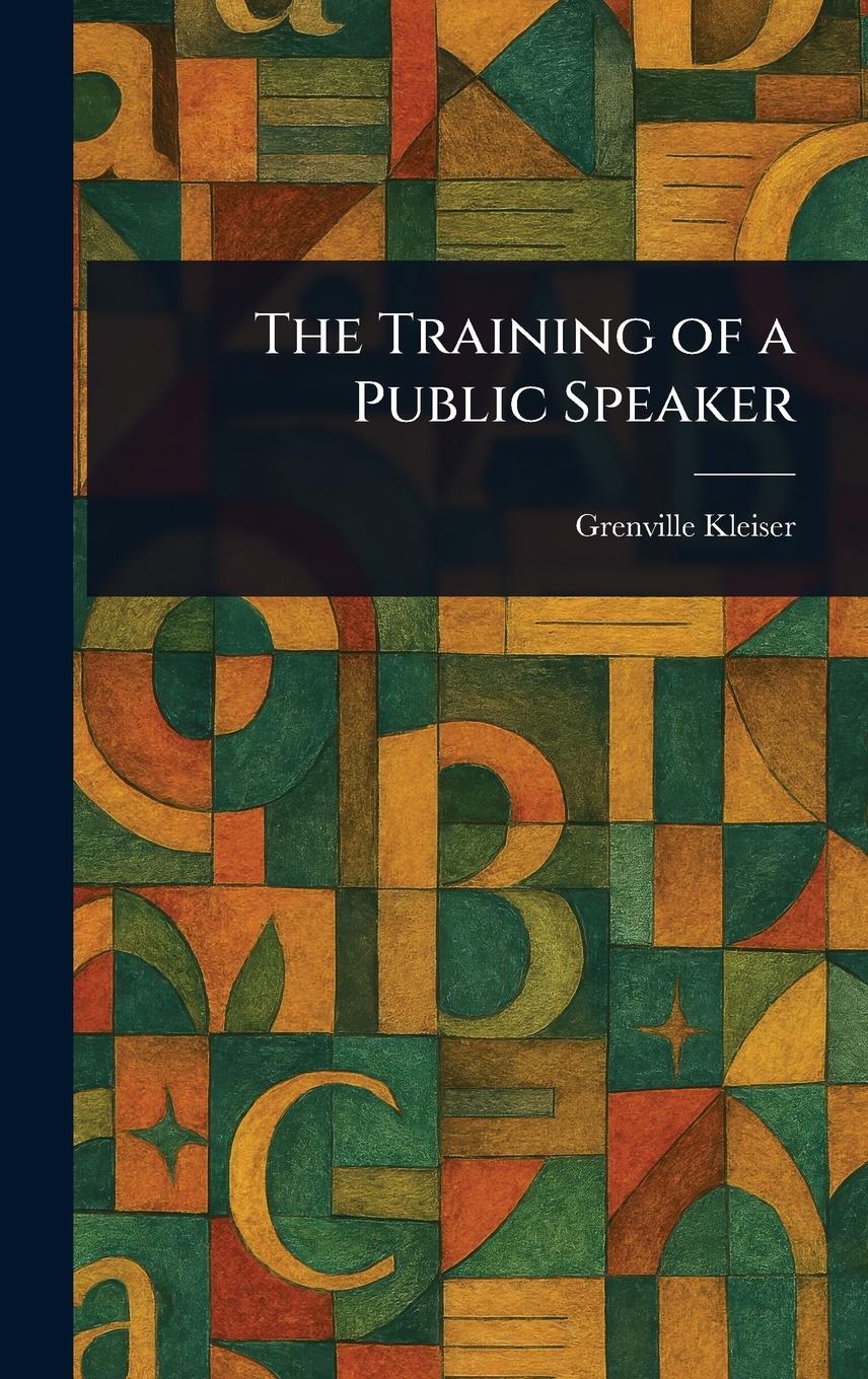 Vorderes Coverbild The Training of a Public Speaker