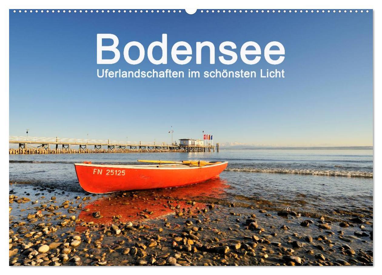 Vorderes Coverbild Bodensee - Uferlandschaften im schönsten Licht 2026 (Wandkalender 2026 DIN A2 quer), CALVENDO Monatskalender