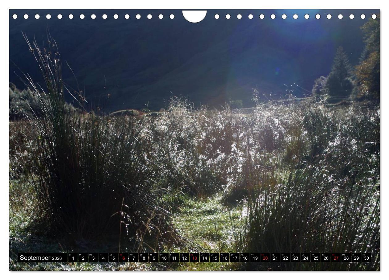 Beispielinhalt (Bild) Schottland und Edinburgh (Wandkalender 2026 DIN A4 quer), CALVENDO Monatskalender