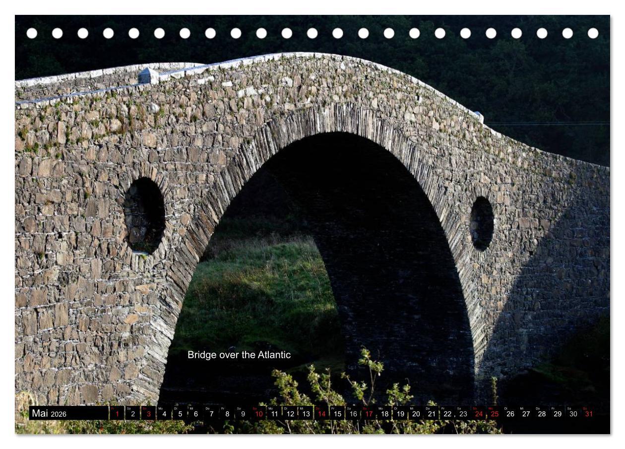 Beispielinhalt (Bild) Schottland und Edinburgh (Tischkalender 2026 DIN A5 quer), CALVENDO Monatskalender