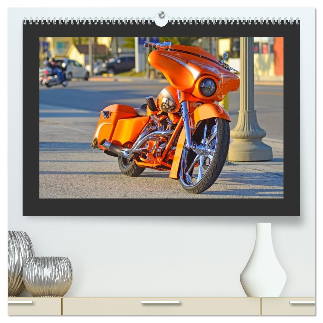 Vorderes Coverbild BEST OF HARLEY-DAVIDSON BAGGER-STYLE (hochwertiger Premium Wandkalender 2026 DIN A2 quer), Kunstdruck in Hochglanz
