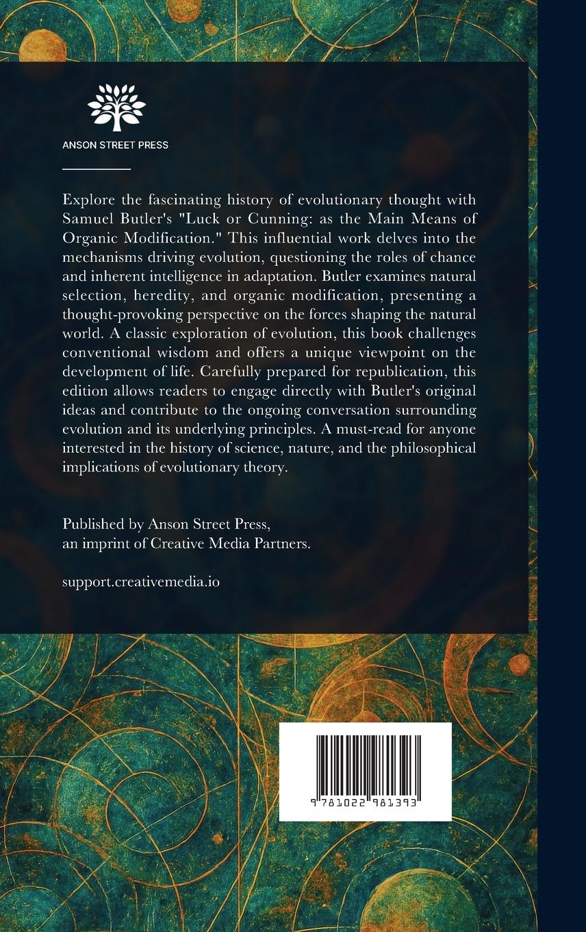 Rückseitencover Luck, or Cunning, as the Main Means of Organic Modification