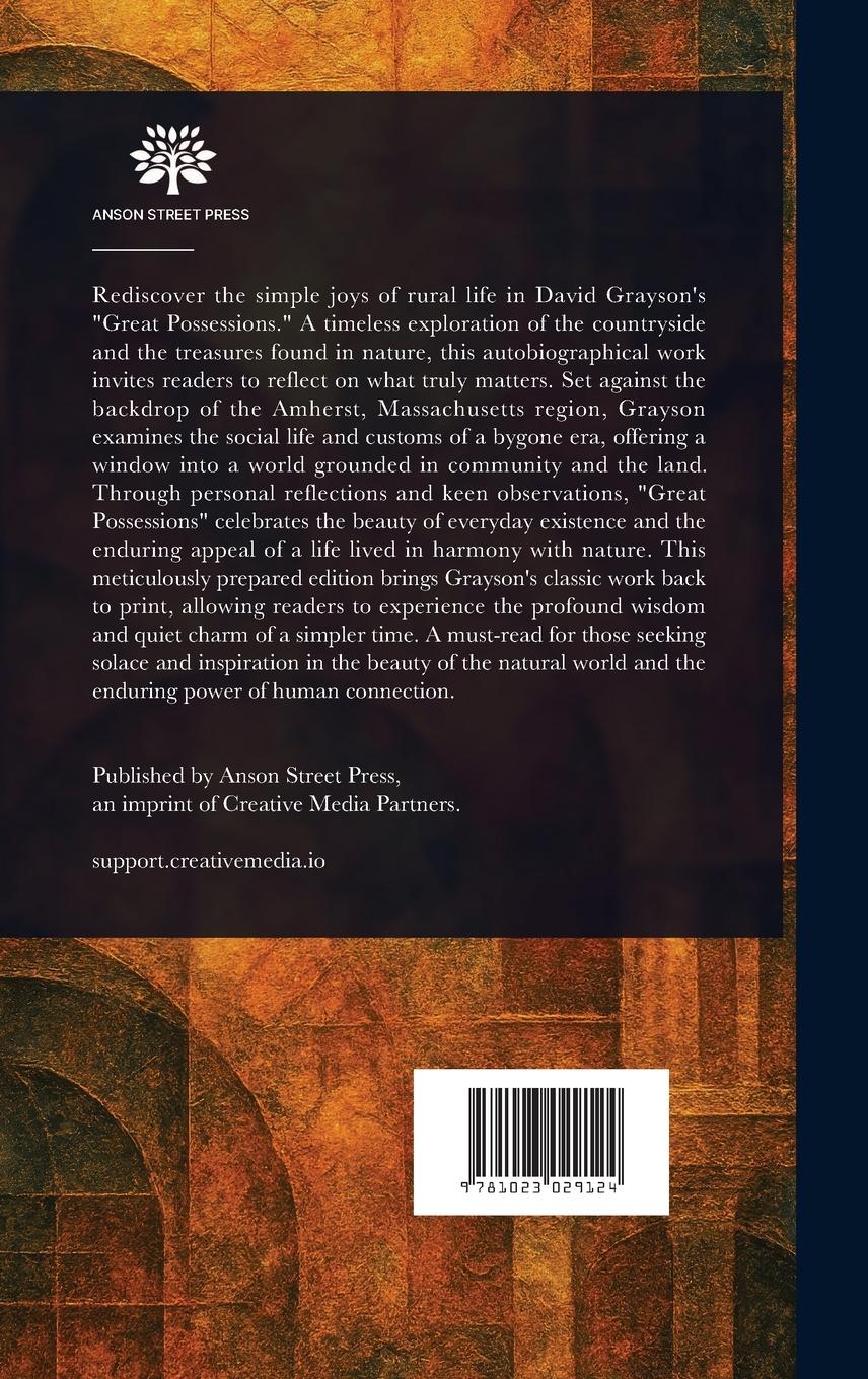 Rückseitencover Great Possessions