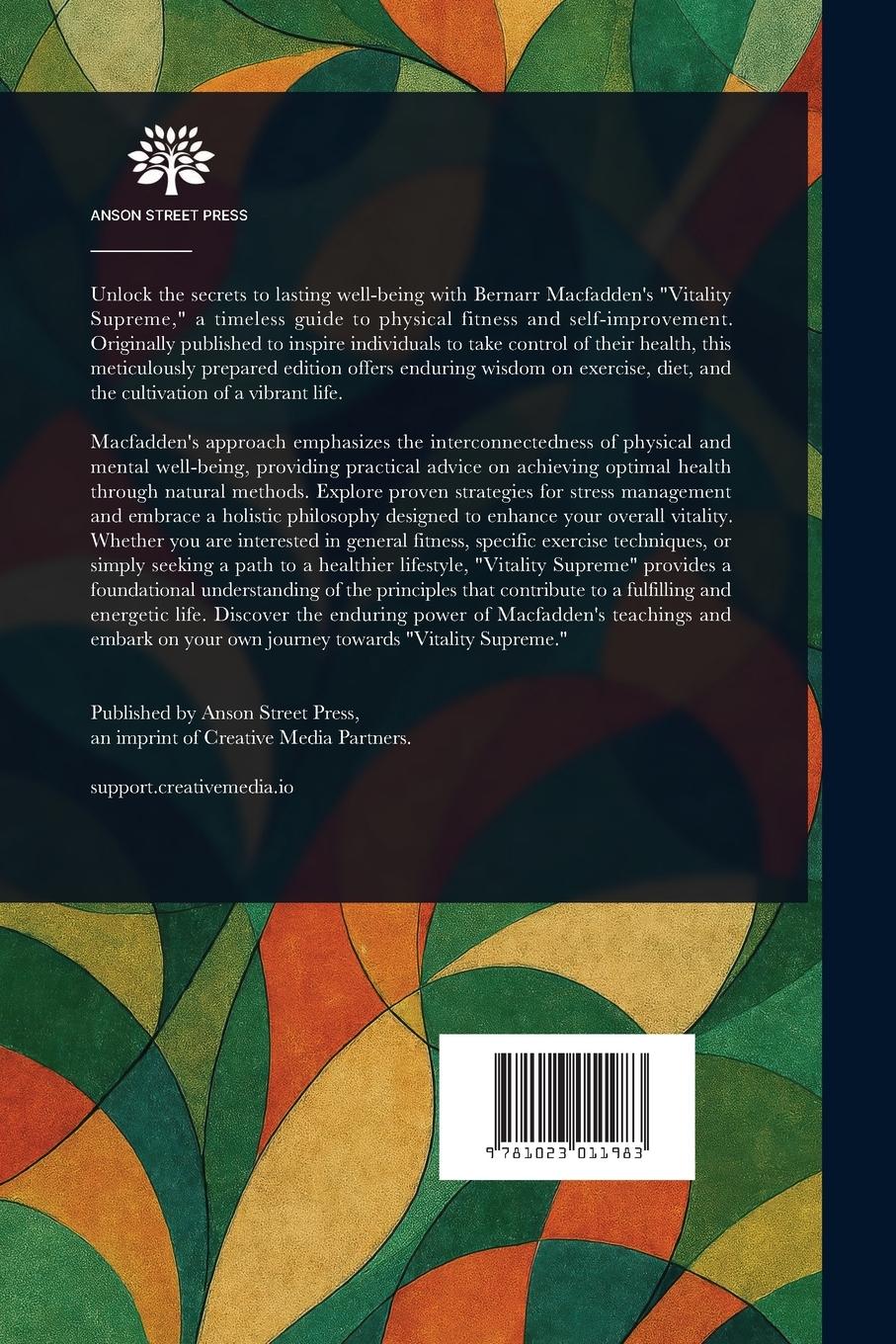 Rückseitencover Vitality Supreme