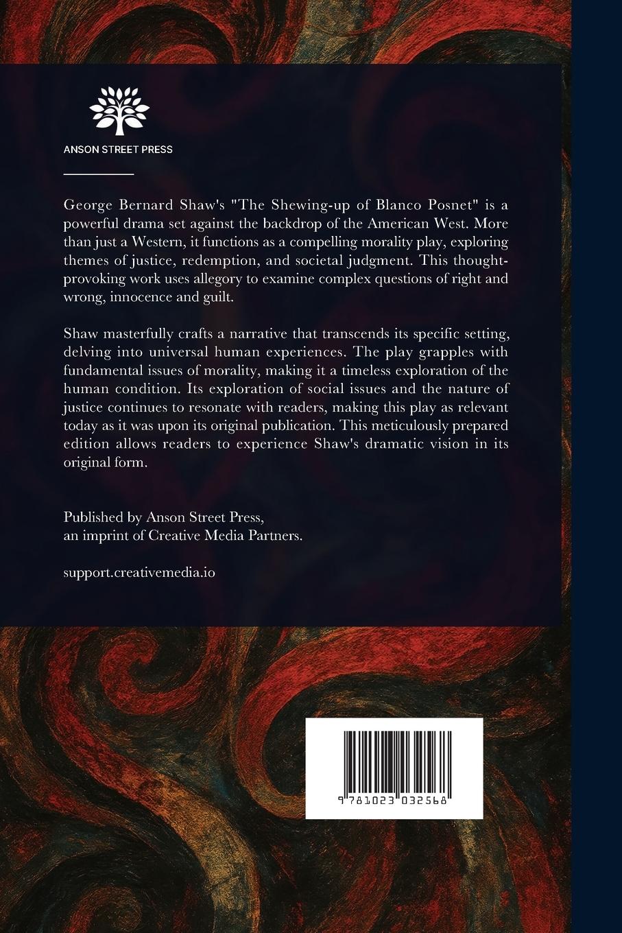 Rückseitencover The Shewing-up of Blanco Posnet