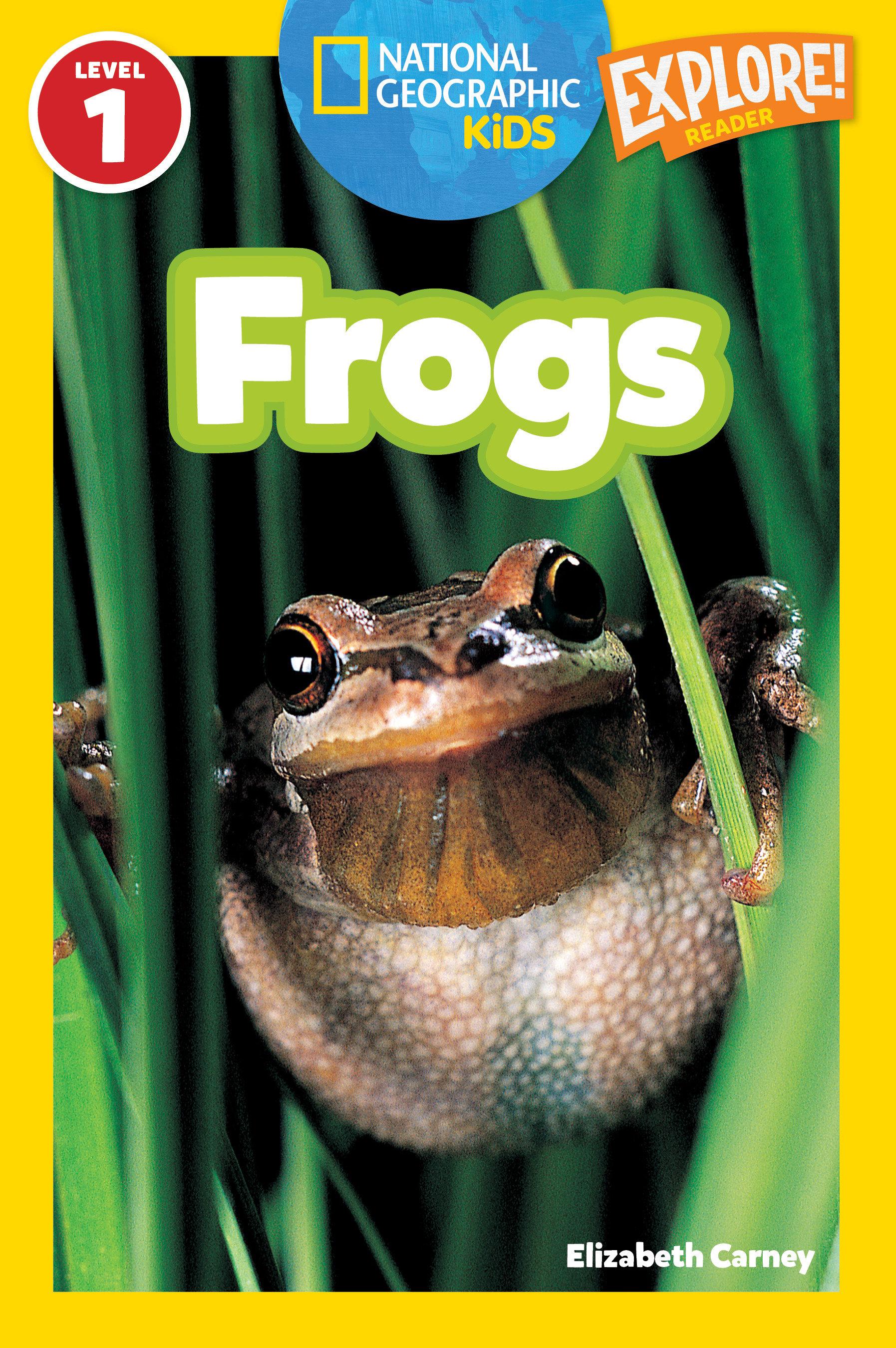 Vorderes Coverbild Frogs (National Geographic Kids Explore! Readers, Level 1)