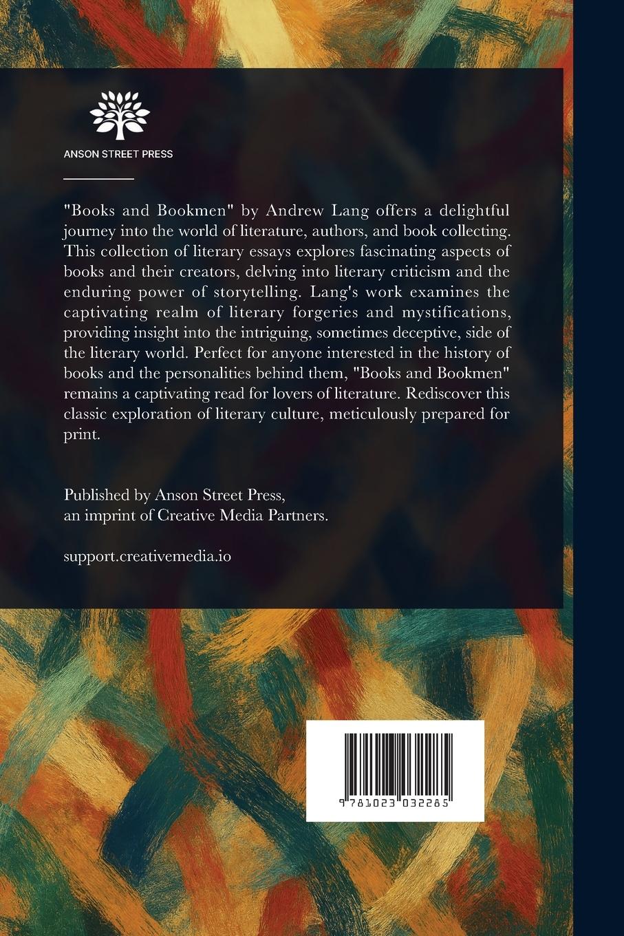 Rückseitencover Books and Bookmen