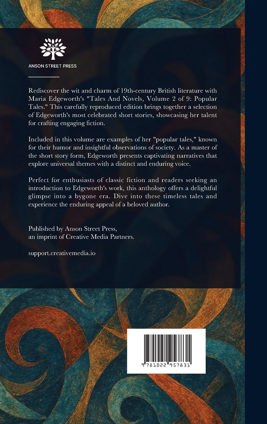 Rückseitencover Tales and Novels