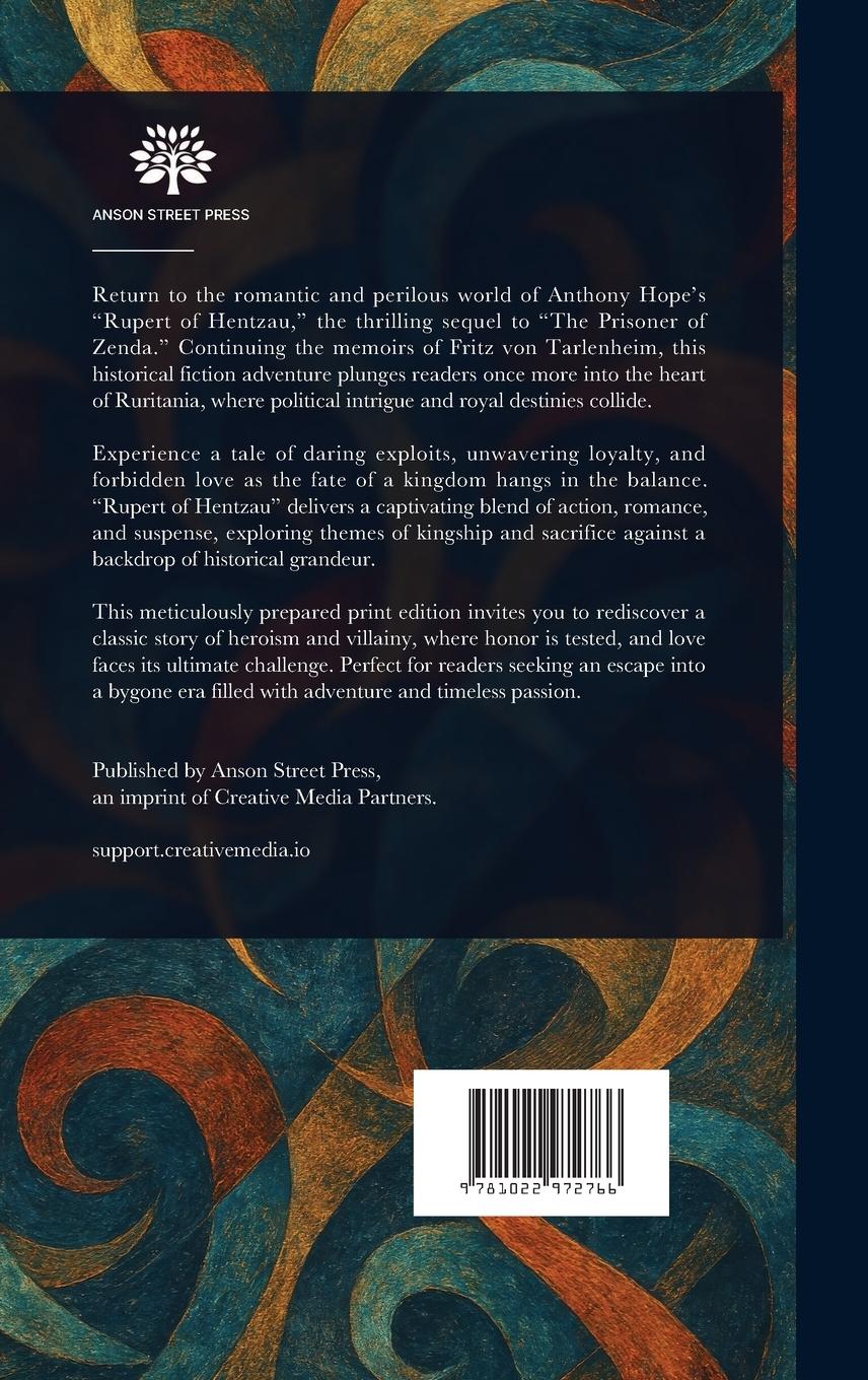 Rückseitencover Rupert of Hentzau