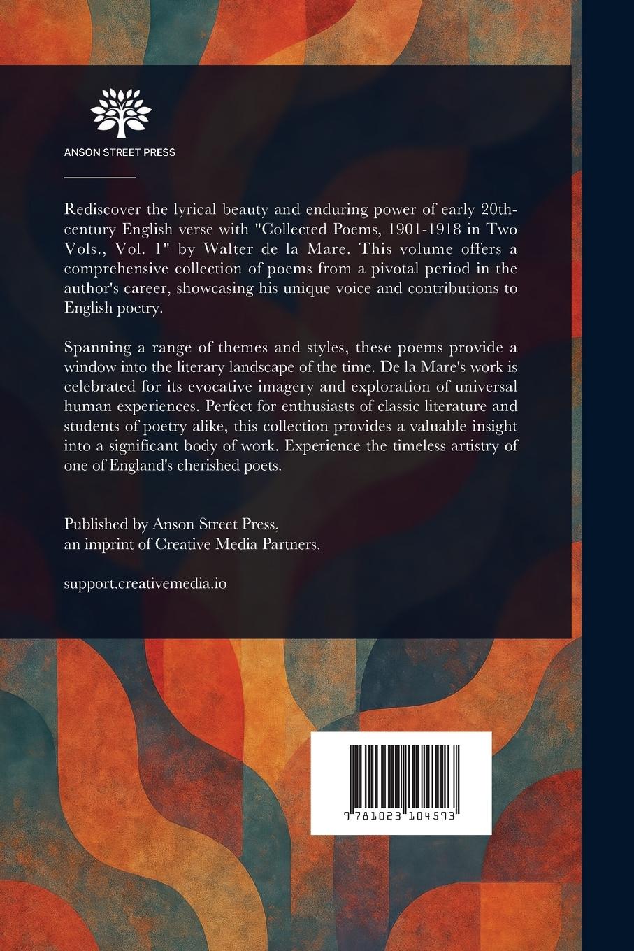 Rückseitencover Collected Poems 1901-1918