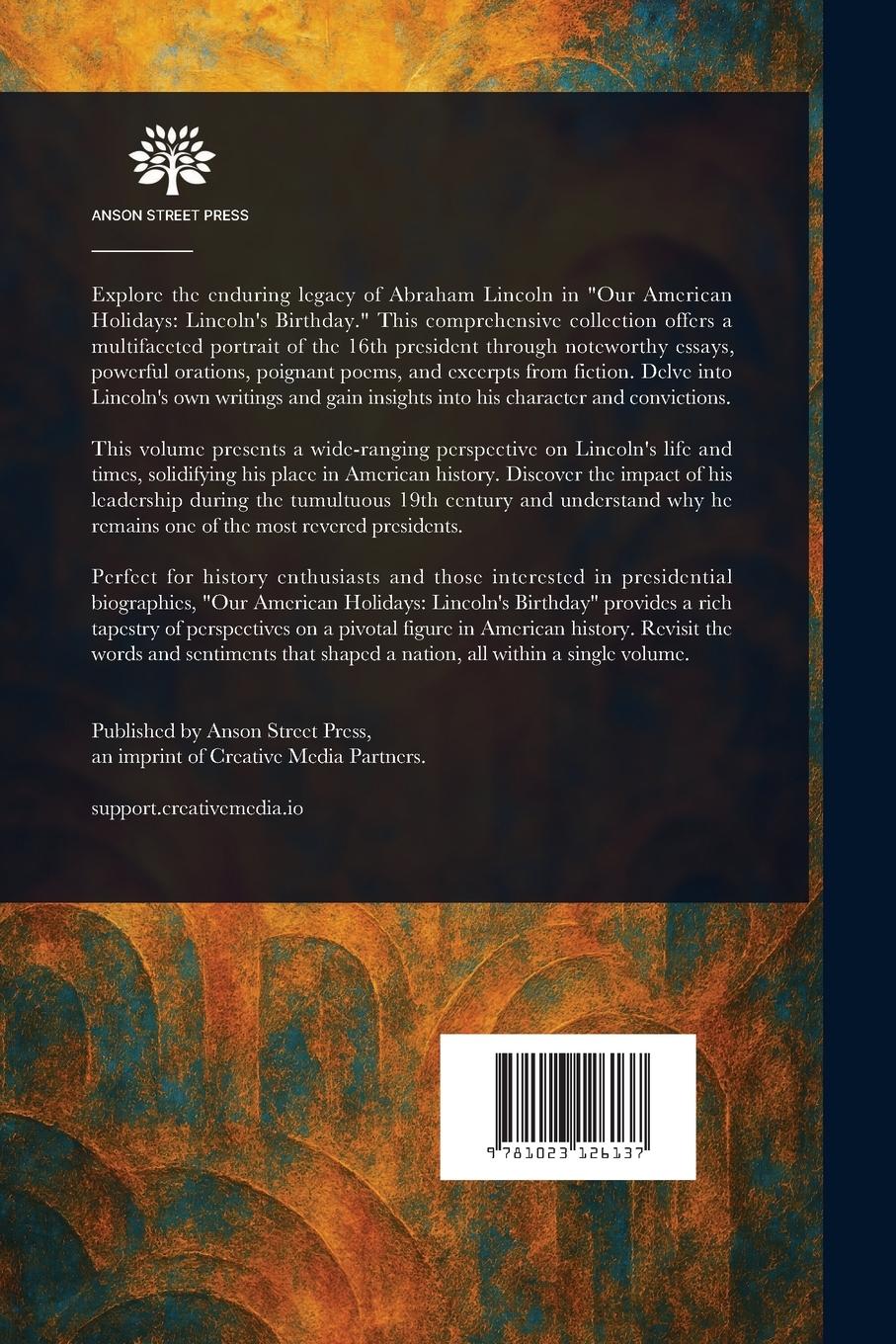 Rückseitencover Our American Holidays LINCOLN'S BIRTHDAY