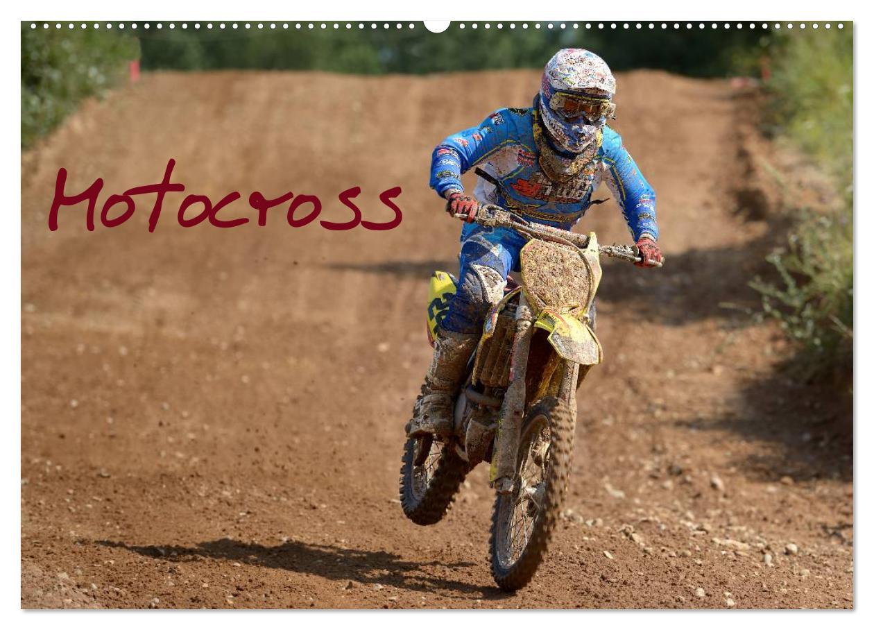 Vorderes Coverbild Motocross - Terminplaner (Wandkalender 2026 DIN A2 quer), CALVENDO Monatskalender