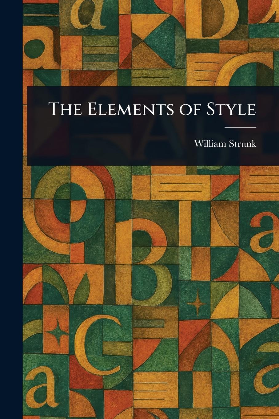 Vorderes Coverbild The Elements of Style