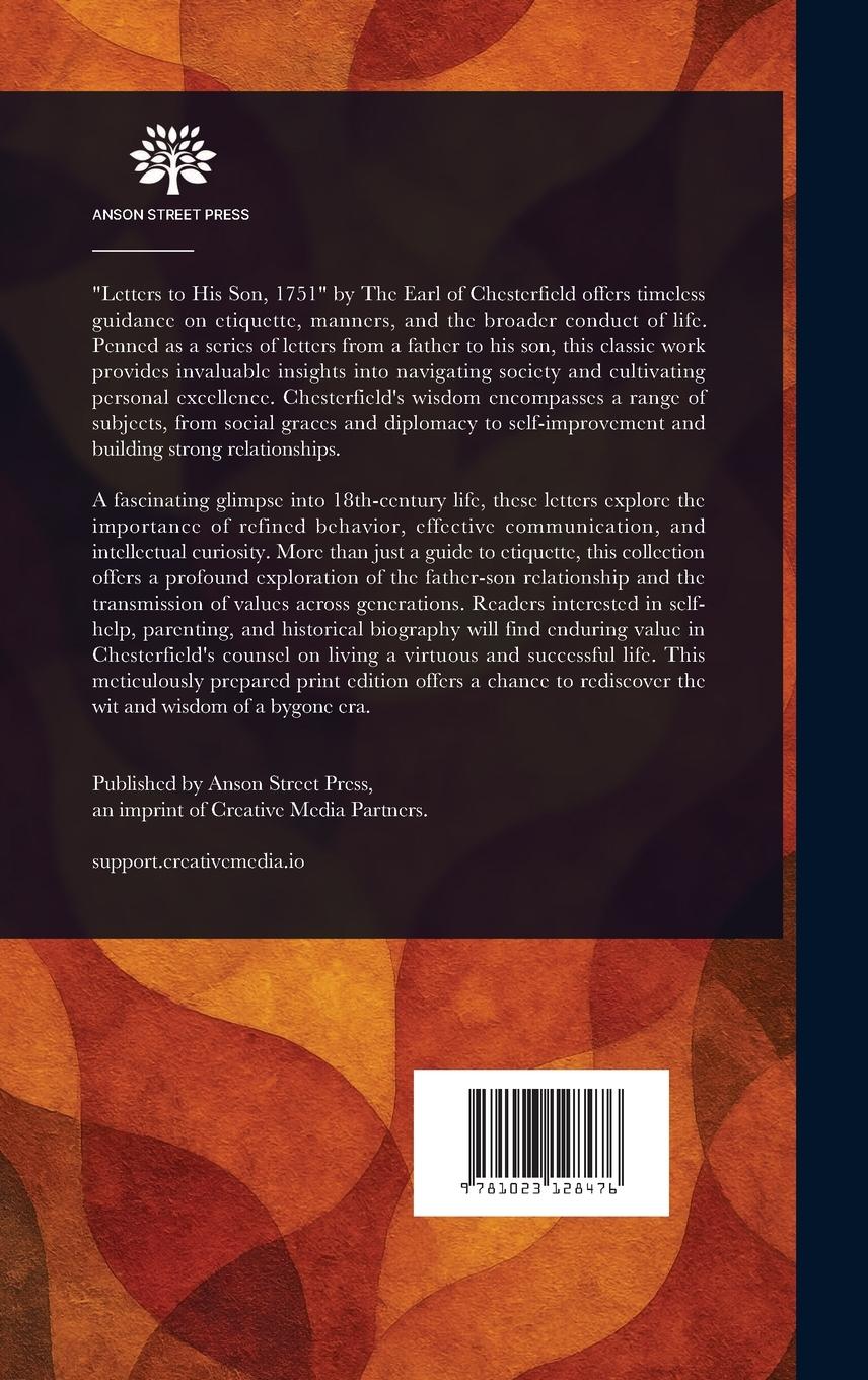 Rückseitencover Letters to His Son, 1751