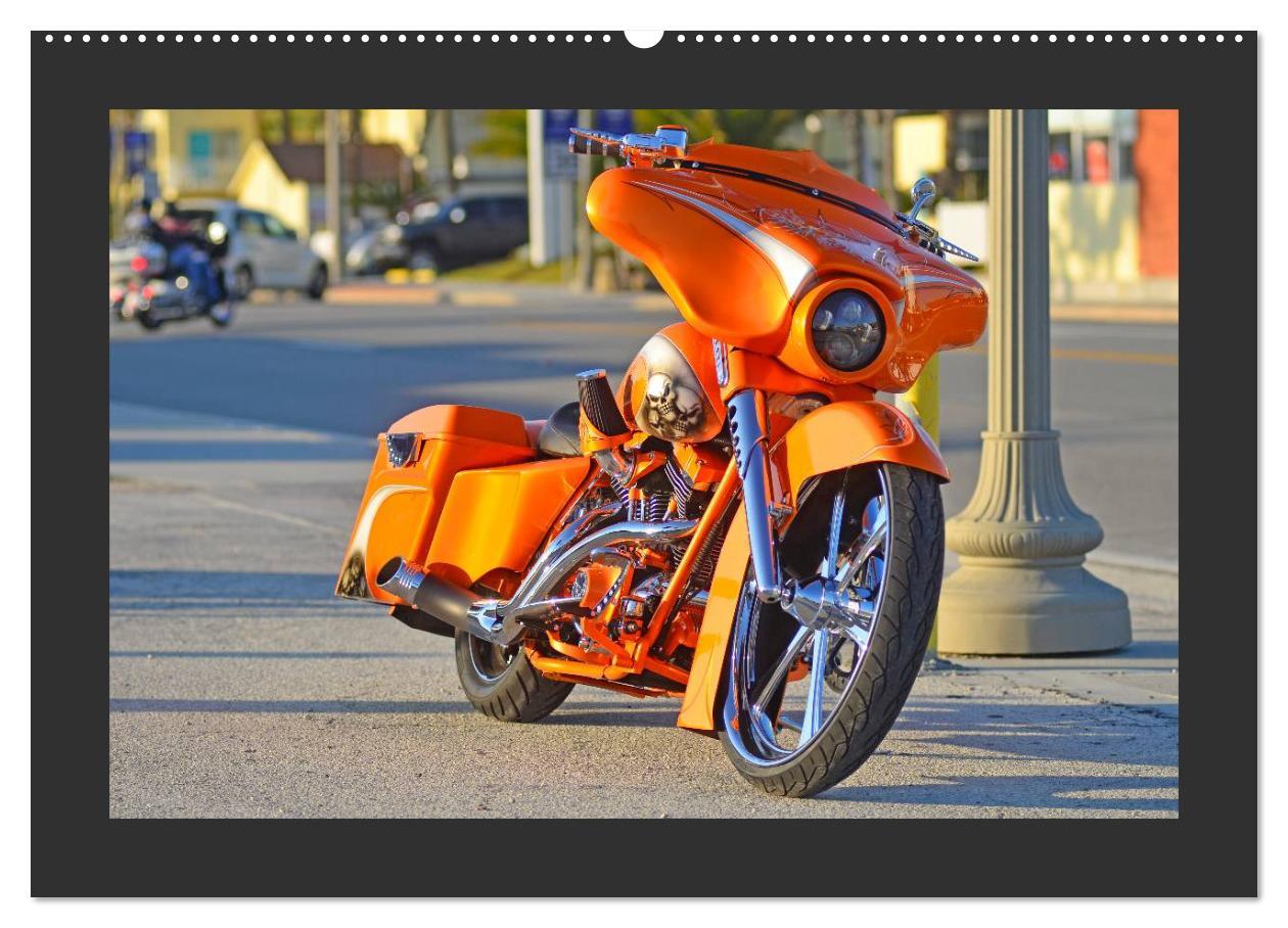 Vorderes Coverbild BEST OF HARLEY-DAVIDSON BAGGER-STYLE (Wandkalender 2026 DIN A2 quer), CALVENDO Monatskalender