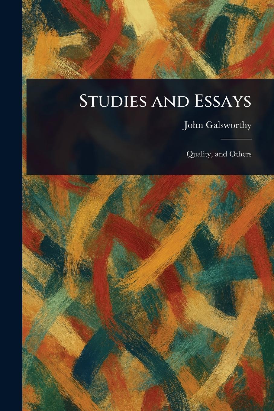 Vorderes Coverbild Studies and Essays
