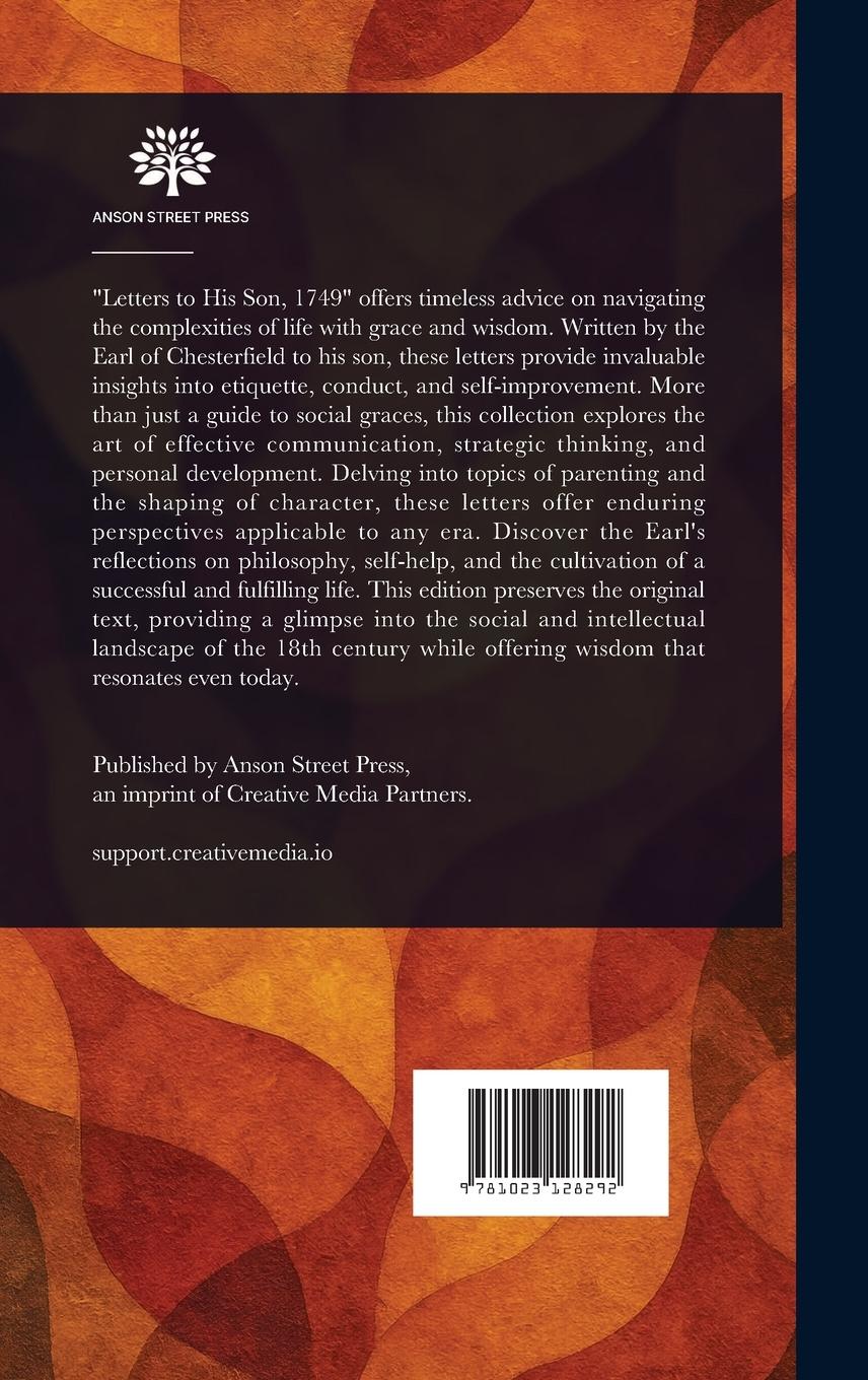 Rückseitencover Letters to His Son, 1749