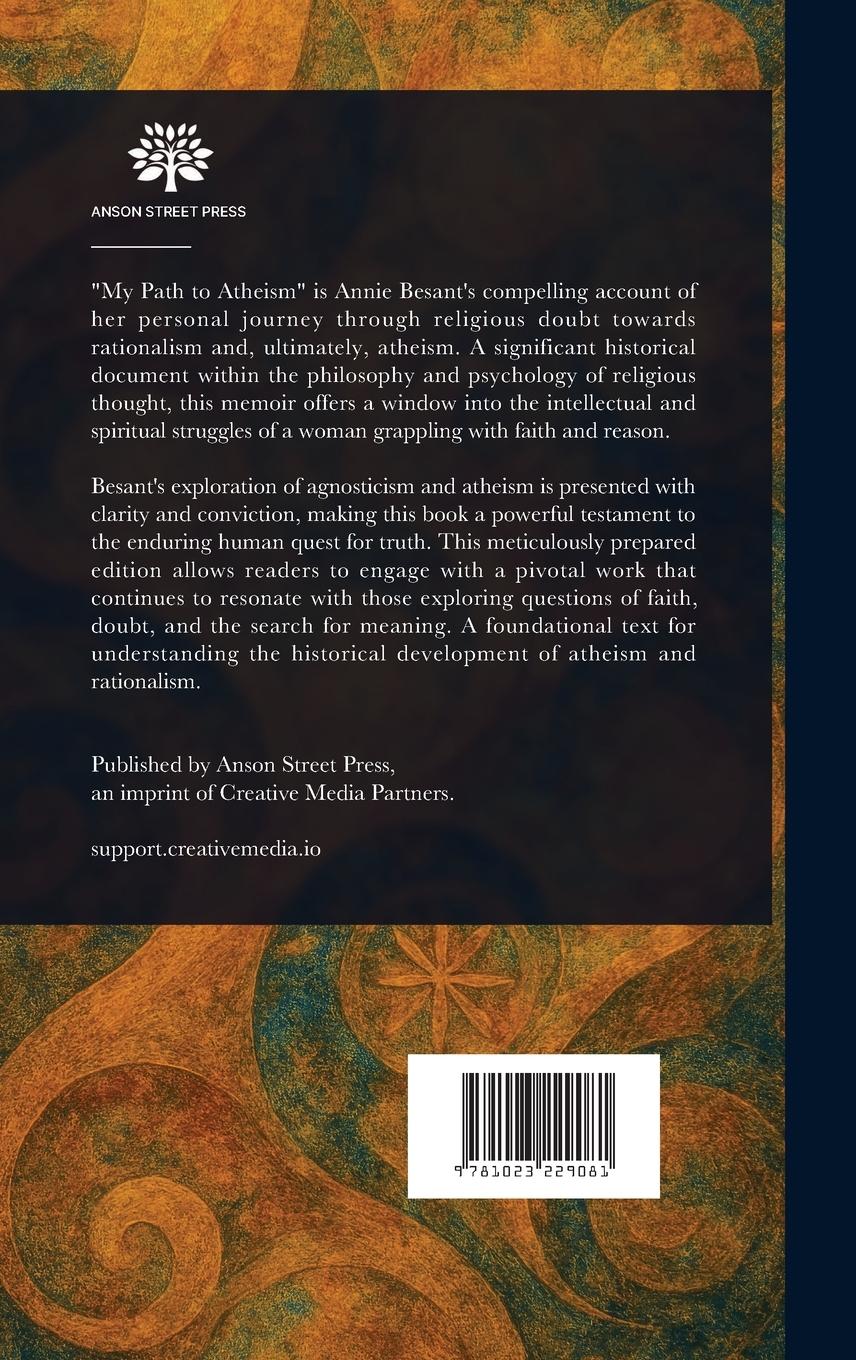 Rückseitencover My Path to Atheism