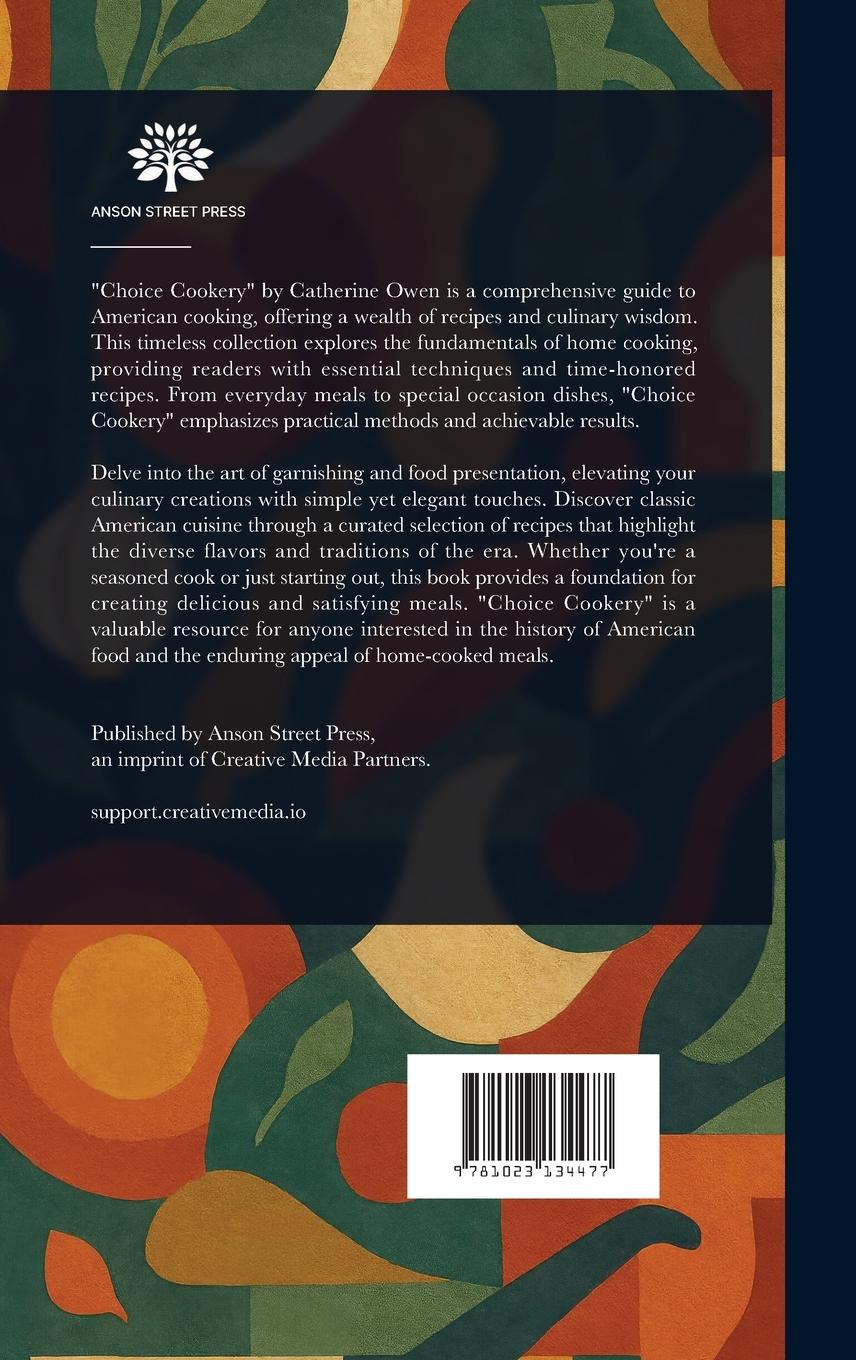 Rückseitencover Choice Cookery