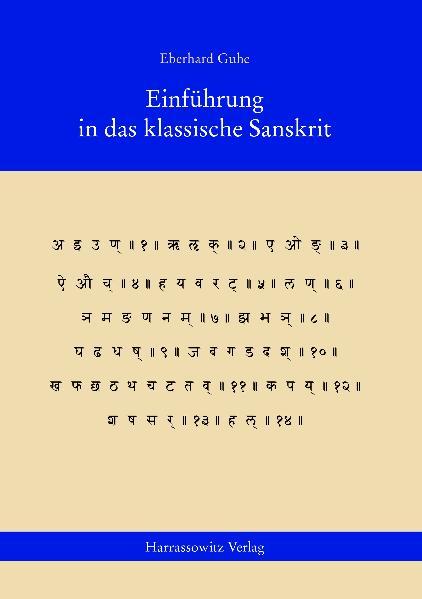 Vorderes Coverbild Einführung in das klassische Sanskrit