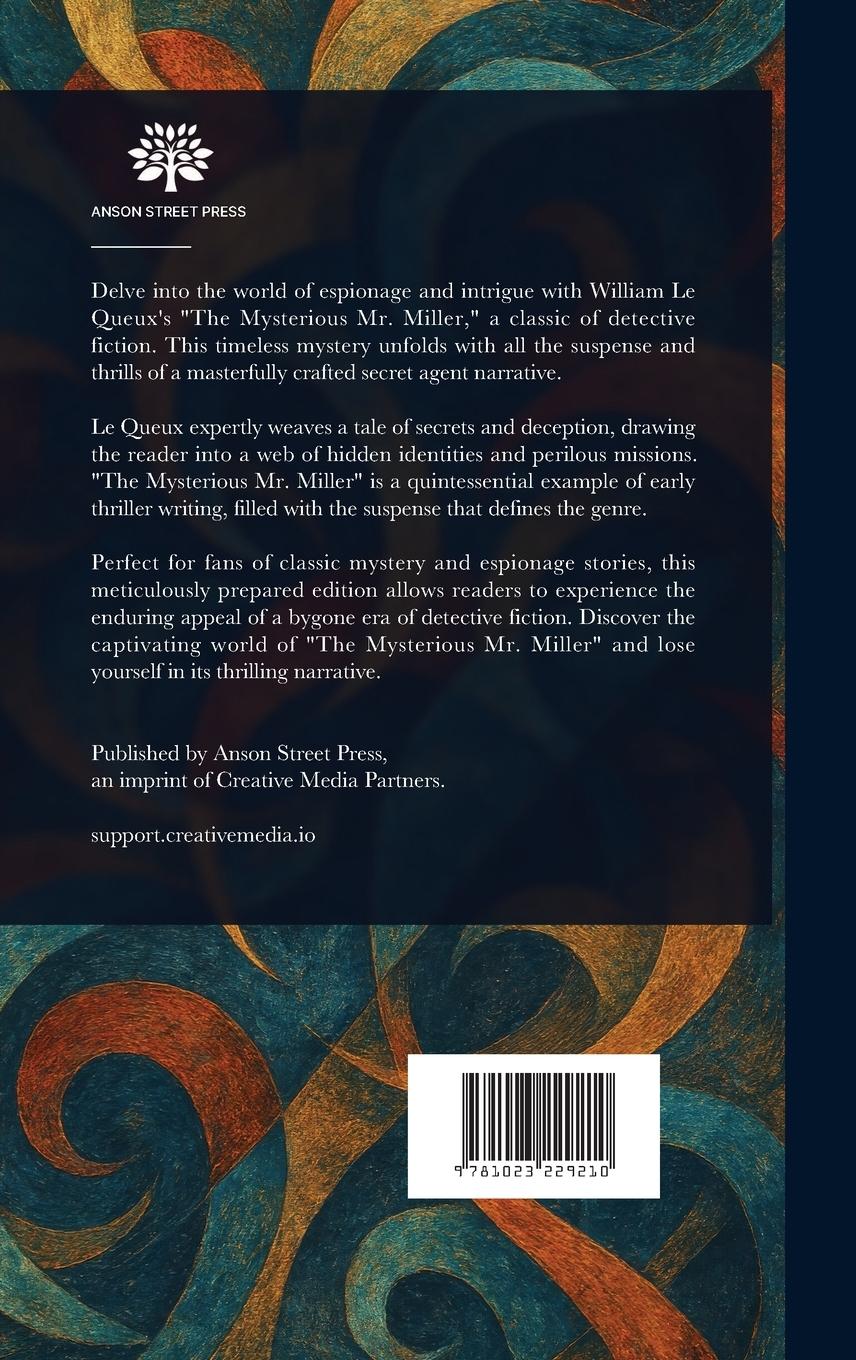 Rückseitencover The Mysterious Mr. Miller