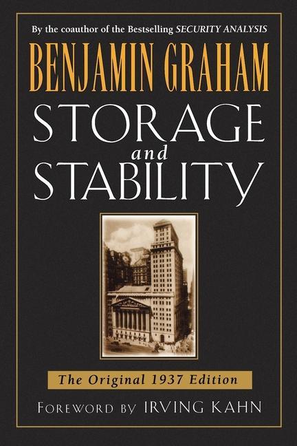 Vorderes Coverbild Storage and Stability