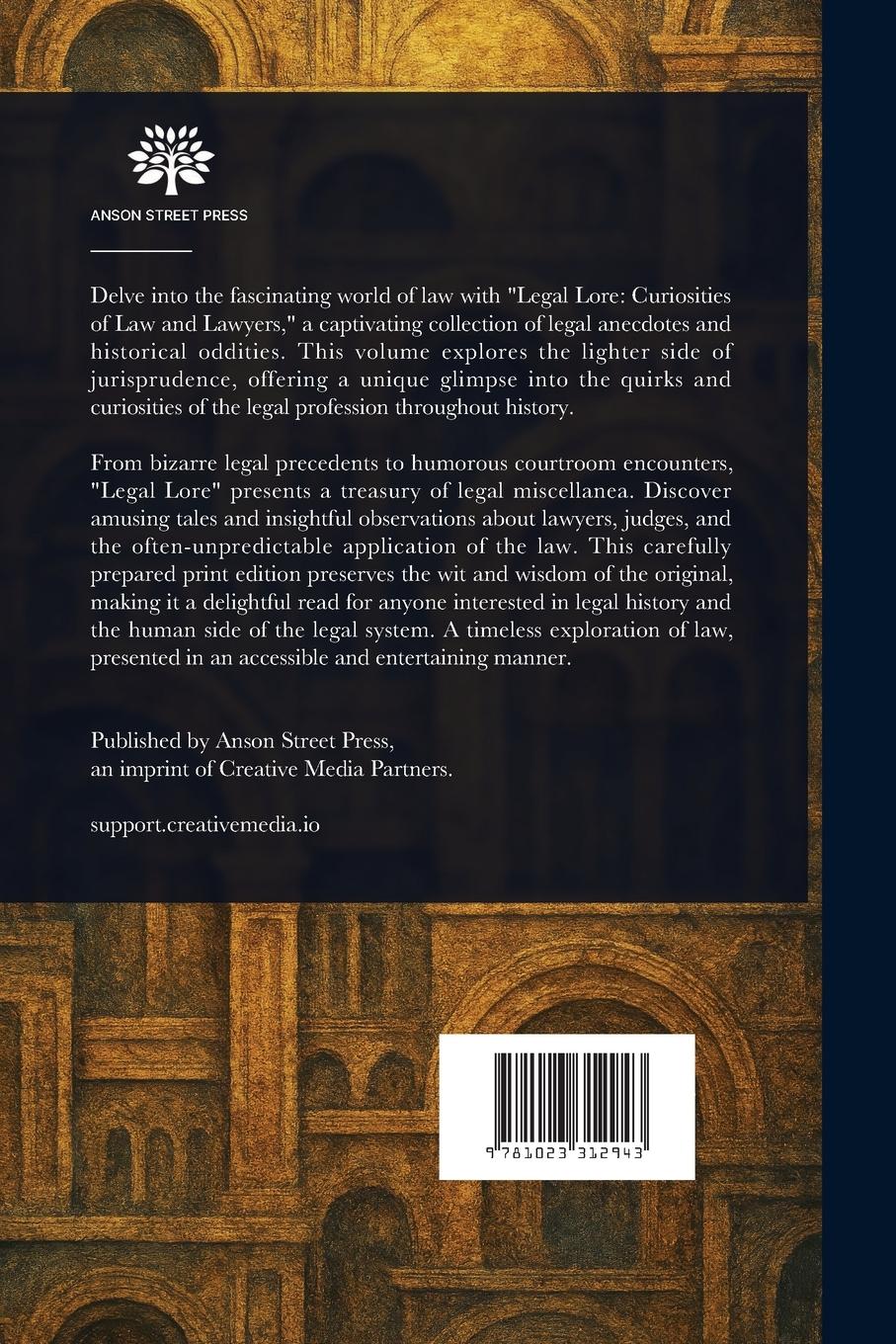 Rückseitencover Legal Lore