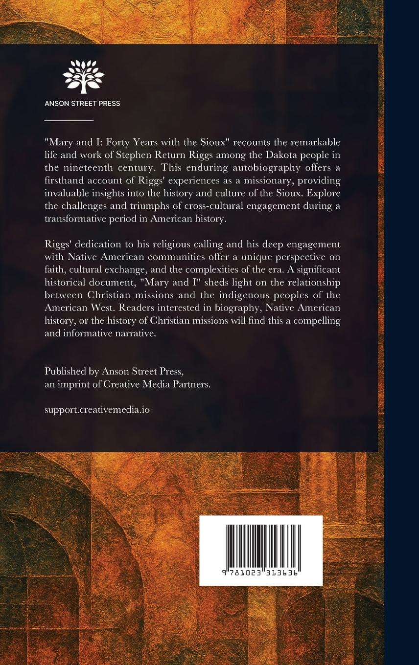 Rückseitencover Mary and I